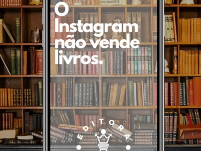 O Instagram não vende livros.