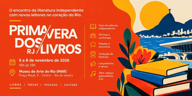 Primavera dos Livros RJ 2026
