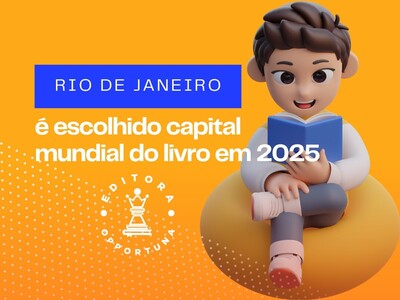 Rio é escolhido capital mundial do livro em 2025